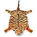 Tappeto di Peluche a Forma di Tigre 144 cm Marrone - Foto miniatura 3