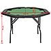 Tavolo Da Poker Piegabile In 2 Per 8 Giocatori Ottagonale Verde - Foto miniatura 6