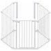 Cancelletto Di Sicurezza A 5 Panelli Modular Metallo Bianco 94047 - Foto miniatura 1