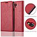 Custodia Compatibile Con Samsung Galaxy Note 3 Neo In Rosso Mela - Coperchio Protettiva Con Chiusura Magnetica, Funzione Stand E Tasca Per Le Carte - Foto miniatura 2