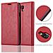 Custodia Compatibile Con Samsung Galaxy Note 3 Neo In Rosso Mela - Coperchio Protettiva Con Chiusura Magnetica, Funzione Stand E Tasca Per Le Carte - Foto miniatura 5