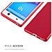 Custodia Compatibile Con Sony Xperia M5 In Jelly Rosso - Coperchio Protettivo In Silicone Tpu Flessibile - Foto miniatura 2