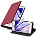 Custodia Compatibile Con Apple Iphone 7 / 7s / 8 / Se 2020 In Rosso Mela - Coperchio Protettiva Con Chiusura Magnetica, Funzione Stand E Tasca Per Le Carte - Foto miniatura 5
