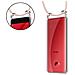 Catena Di Telefoni Cellulari Compatibile Con Asus Zenfone 4 Selfie Pro In Or Rosato A Perla - Coperchio Protettivo In Silicone Con Anelli D'argento, Cinturino In Corda E Custodia Staccabile - Foto miniatura 6