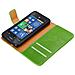 Custodia Compatibile Con Nokia Lumia 520 In Verde Erbe - Coperchio Protettiva Con Chiusura Magnetica, Funzione Stand E Tasca Per Le Carte - Foto miniatura 7