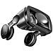 Casco Vr 3d Per Smartphone Lenti Anti-fatica Cavo Jack Audio Da 3,5 Mm - Foto miniatura 4