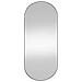 Specchio Da Parete 35x80 Cm Vetro Ovale - Foto miniatura 3