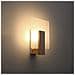 Sollux Lighting Lampada Da Parete Lappo In Legno Naturale Sl.1094 - Scandinavo Lampade Da Parete Legno Naturale 30.5x16x12 Cm - Foto miniatura 3