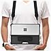 Cover Per Surface Pro 9 Silicone Bumper Manico Tracolla Serie Handy Nera - Foto miniatura 3
