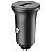 Caricabatteria Per Auto Fastcharge Da 2,4 A - 100% Plastica Riciclata, Nero - Foto miniatura 1