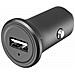 Caricabatteria Per Auto Fastcharge Da 2,4 A - 100% Plastica Riciclata, Nero - Foto miniatura 2