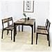 Set 4 Sedie Da Pranzo E Cucina In Metallo E Legno Stile Vintage,fst72-nx4,it - Foto miniatura 4