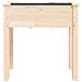 Fioriera Con Fodera 71x37x76 Cm Legno Massello Di Abete - Foto miniatura 3