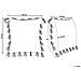 Cuscino Decorativo Lynchis Cotone 45 X 45 Cm Tinta Unita Rosa - Foto miniatura 6
