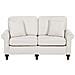 Set Da Salotto 5 Posti Ginnerup Tessuto Beige Chiaro - Foto miniatura 2
