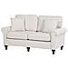 Set Da Salotto 5 Posti Ginnerup Tessuto Beige Chiaro - Foto miniatura 4
