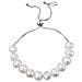 Michiru Bracciale Argento /perla Bianca - Foto miniatura 1
