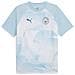Mcfc Prematch Ss Jersey 77437001, Uomini, Blu, L - Foto miniatura 3