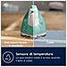 E5SI2-2AM Ferro da Stiro a Vapore Care 500 Capacità 0.25 Litri Potenza 2200 Watt Colore Verde Acqua - Foto miniatura 3