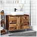 Mobile Da Bagno Legno Antico 80x33x60 Cm In Truciolato - Foto miniatura 6