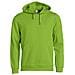 Basic Hoody Verde Chiaro Xs - Foto miniatura 1
