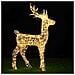 Renna Natalizia Luminosa Per Esterno 240 Led Bianco Caldo Cervo Grande 3d Natale - Foto miniatura 4