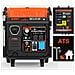 Generatore Inverter Insonorizzato Creta Ats 7500w Avviamento Elettrico /automatico Per Interruzione Di Corrente -gruppi Elettrogeni - Foto miniatura 1