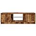 Mobile Porta TV con LED Legno Antico 120x30x36 cm Multistrato - Foto miniatura 3