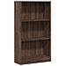 Libreria Rovere Marrone 60x24x109 Cm In Legno Multistrato - Foto miniatura 2