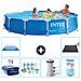 Piscina Fuori Terra - In Giro - 366x76 Cm - Blu - Include Accessori Coordinati A1592 - Foto miniatura 1