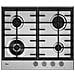 Piano Cottura HHG6BF4C3X a Gas 4 Fuochi Gas Colore Acciaio Inox - Foto miniatura 1