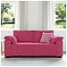 Divano Divanetto Rosso Vino 140 cm in Velluto - Foto miniatura 3