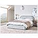 Letto Contenitore Ciniglia Quillien 140 X 200 Cm Azzurro - Foto miniatura 1