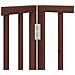 Cancello Cani Porta Pieghevole Marrone 6 Pannelli 300cm Pioppo - Foto miniatura 8