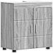 Mobile per lavabo da bagno TULUM Grigio sonoma 60 x 34 x 63 cm - Foto miniatura 1