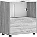 Mobile per lavabo da bagno TULUM Grigio sonoma 60 x 34 x 63 cm - Foto miniatura 3