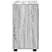 Mobile per lavabo da bagno TULUM Grigio sonoma 60 x 34 x 63 cm - Foto miniatura 4