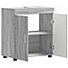 Mobile per lavabo da bagno TULUM Grigio sonoma 60 x 34 x 63 cm - Foto miniatura 5