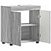 Mobile per lavabo da bagno TULUM Grigio sonoma 60 x 34 x 63 cm - Foto miniatura 8
