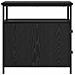 Armadio da Notte con cassetto 2 pcs Rovere nero 30 x 60 x 60 cm - Foto miniatura 8