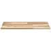 Piano Tavolo Rettangolare 100x50x2cm Legno Massello di Acacia - Foto miniatura 5