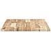 Piano Tavolo Rettangolare 100x50x2cm Legno Massello di Acacia - Foto miniatura 7