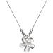 Collana Girocollo In Argento Con Fiore Fatato, 40 Cm - Foto miniatura 3