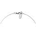 Collana Girocollo In Argento Con Fiore Fatato, 40 Cm - Foto miniatura 4