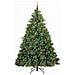 Albero di Natale artificiale con 300 LED Verde 210 cm PE e PVC - Foto miniatura 3