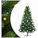 Albero di Natale con 150 LED con supporto Verde 150 cm PE - Foto miniatura 1