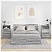 Comodini 2 pcs Grigio Sonoma 40 x 30 x 467 cm Legno multistrato - Foto miniatura 2