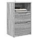 Comodini 2 pcs Grigio Sonoma 40 x 30 x 467 cm Legno multistrato - Foto miniatura 3