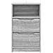Comodini 2 pcs Grigio Sonoma 40 x 30 x 467 cm Legno multistrato - Foto miniatura 6