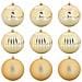 Set di Palle di Natale 9 pcs Oro Plastica - Foto miniatura 1